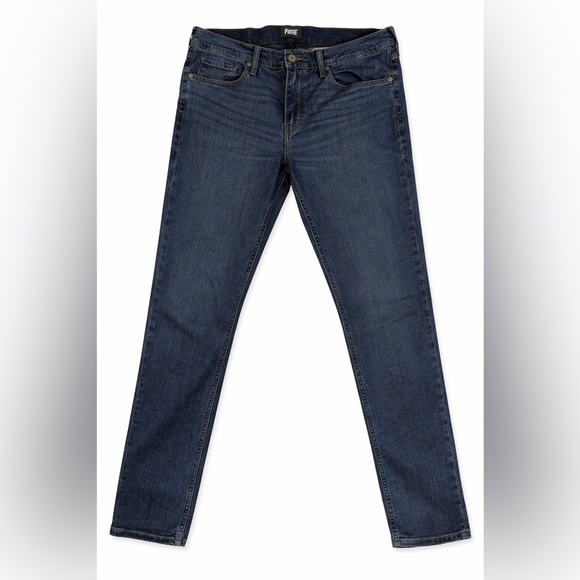 PAIGE Other - PAIGE Croft Dark Wash Skinny Jeans Stretch Premium Denim